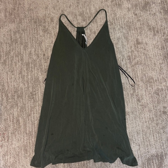 Green flower dress - Picture 1 of 2